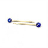 Blueberry Hairpins