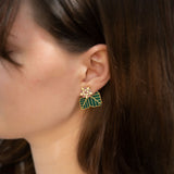 Cacao Jacket Earrings