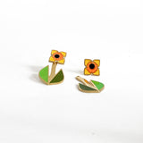 Daffodil Jacket Earrings