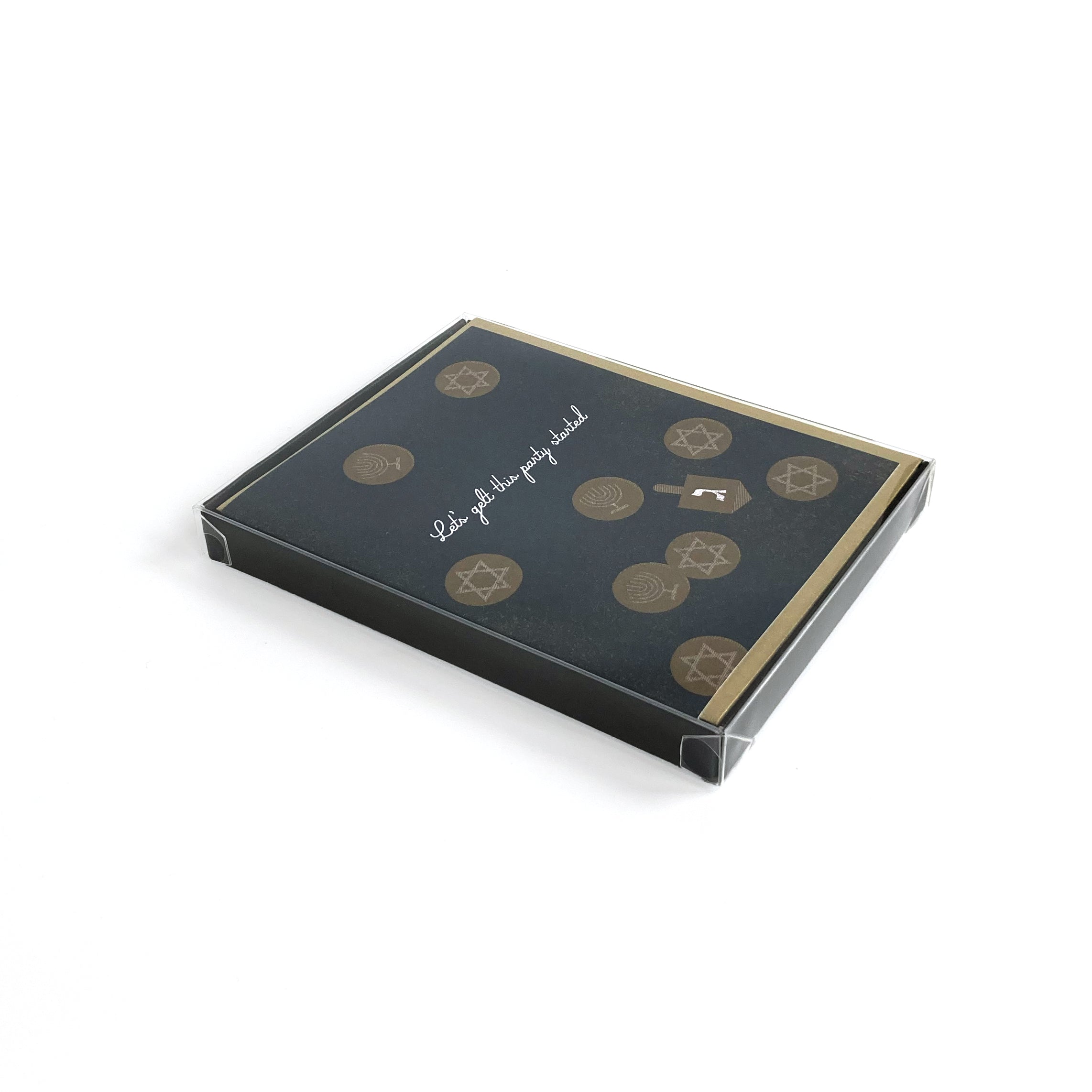 Let's Gelt This Party Started Card