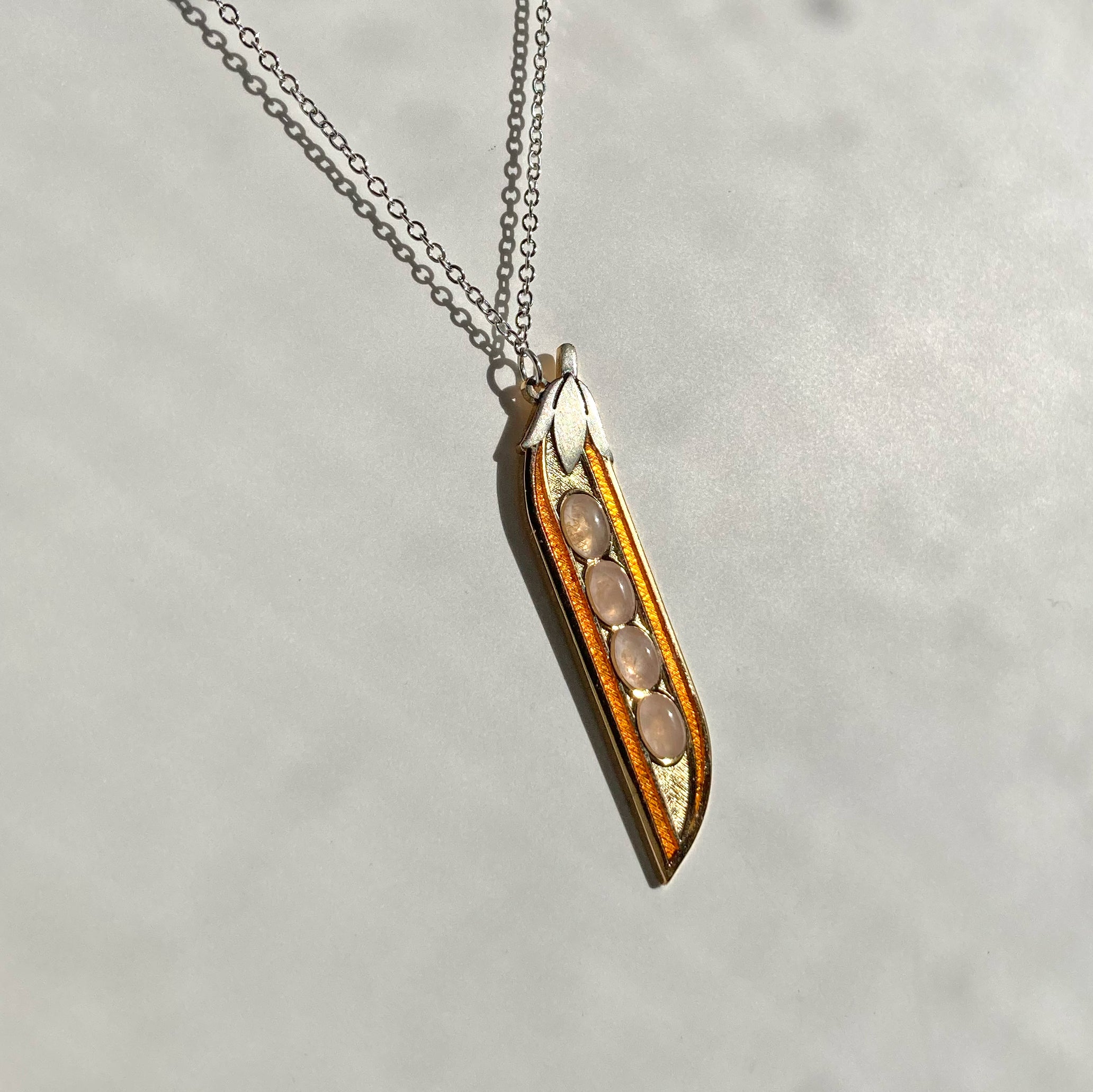 Bean Pod Necklace