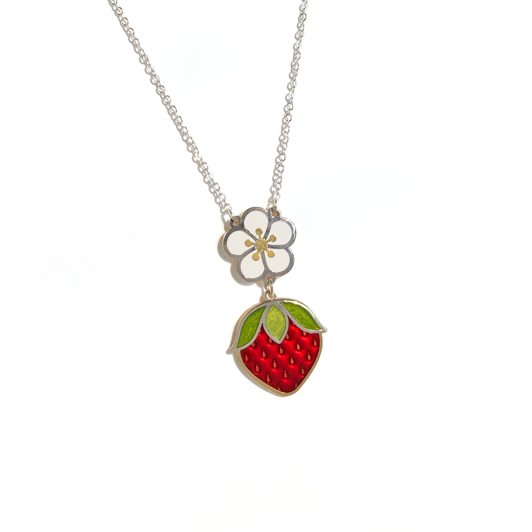 Amar&Riley Wild Strawberry Necklace