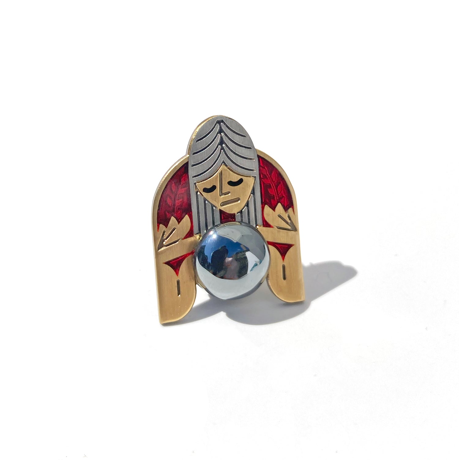Oracle Fortune Teller Enamel Pin – Amar&Riley